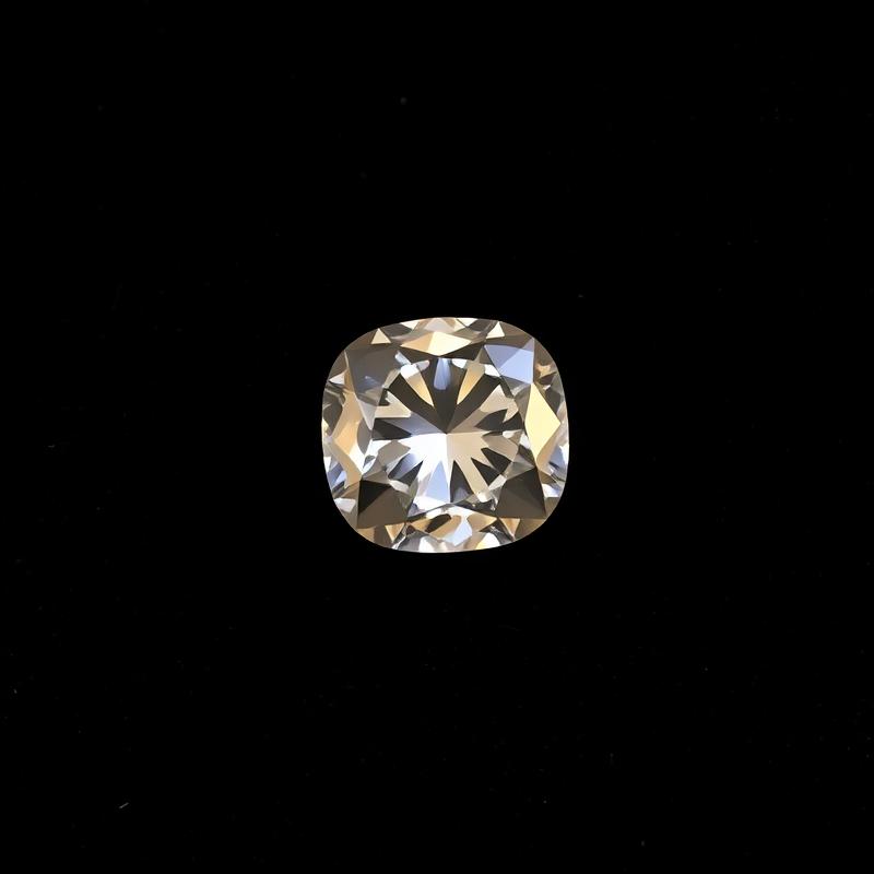 Cushion cut diamond, 4.02 carat