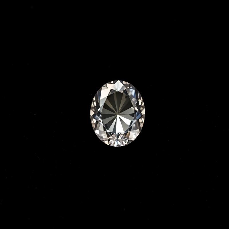 Oval cut diamond, 1.85 carat
